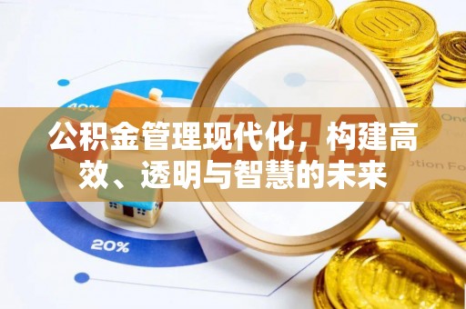 平房公积金管理现代化，构建高效、透明与智慧的未来