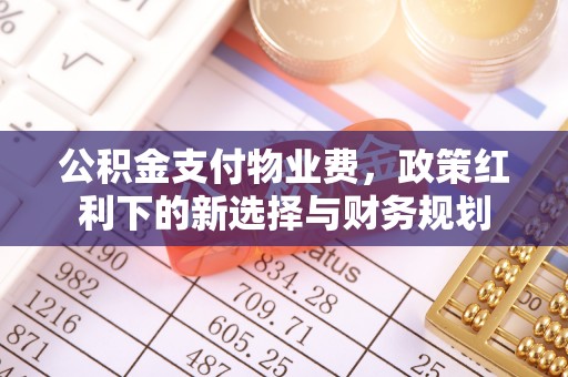 平房公积金支付物业费，政策红利下的新选择与财务规划