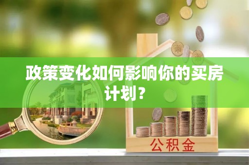 平房政策变化如何影响你的买房计划？