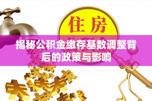 平房揭秘公积金缴存基数调整背后的政策与影响