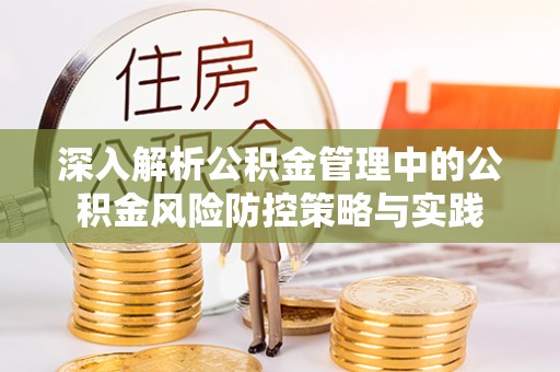 平房深入解析公积金管理中的公积金风险防控策略与实践